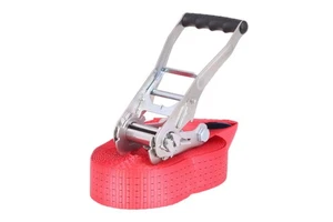 Zurrgurt, 8m, 50mm, LC 5000 daN, einteilig, STF 300, Kurzhebelratsche - Bild 1 von 4