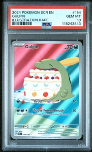 Gulpin 154/142 - Stellar Crown - PSA 10 Gem Mint 💎 - Picture 1 of 2
