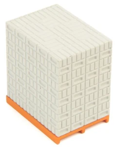 WSI 12-1003 escala 1/50 30 palets de ladrillo gris - Imagen 1 de 1