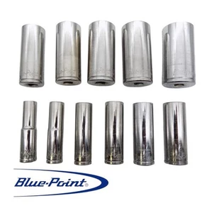 Blue Point Tools BLPL 3/8" Drive SAE 12 Point 11 Piece Deep Socket Set GUC - Picture 1 of 1