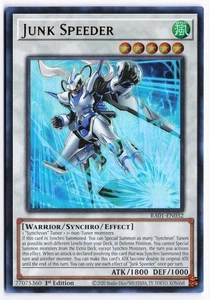 Junk Speeder Ultra Rare 25th Anniversary RA01-EN032 NM - Picture 1 of 2