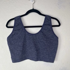 Cacique Bralette Sport Bra Blue Size 26/28, Flexible, Activewear, Comfy, Workout - Picture 1 of 4