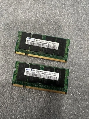 Samsung 8GB(2x4GB) PC2-6400S 800MHz SO-DIMM RAM DDR2 Memory (M470T5267AZ3CF7) - Image 1 of 2