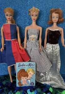 Barbie Puppe Konvolut Vintage Pferdeschwanz 4 , Pferdeschwanz 5 60er Jahre - Bild 1 von 9