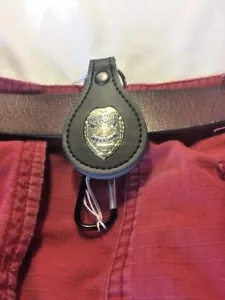 ACCESORIO para nuestro llavero arma oculta de cuero negro - Hecho a mano por un veterinario - Imagen 1 de 11