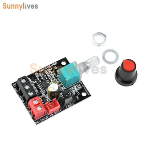 DC 8-24V 5A 4-Wire Violent Fan Speed Controller Brushless DC Motor PWM Governor - Picture 1 of 21