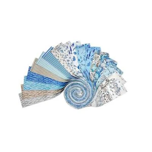 Sandy Toes - 2.5" Precut Strips by Anita Jeram - Clothworks (40pcs) 100% Cotton - Picture 1 of 2