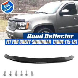 For Chevy Tahoe Suburban 15~20 Front Hood Protector Bug Shield Deflector Shield - Picture 1 of 15