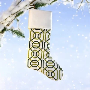 Christmas Stocking By Southern Living:Modern Design But An Old-Fashion Favorite - Picture 1 of 7