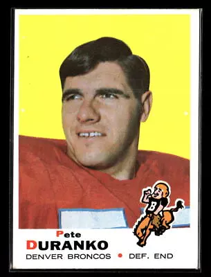 1969 Topps #182 Pete Duranko - EX/NM Set Break! RC - Image 1 of 2