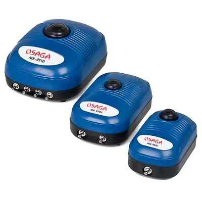OSAGA Belüfter MK Serie, regelbar Teich Aquarium Luftpumpe Membranpumpe Pumpe - Bild 1 von 4