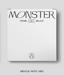 IRENE & SEULGI 1st Mini Album MONSTER MIDDLE NOTE CD+Book+F.Poster+3p Card+Gift - Imagen 1 de 10