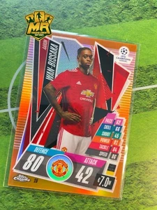 Match Attax UCL Chrome 2020/2021 # Wan-Bissaka # Nr. 15 # Orange Parallel /25 - Picture 1 of 1
