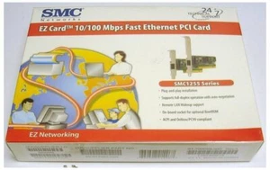 SMC 10/100 Fast Ethernet LAN PCI Card SMC1255TX NEW in Box - Picture 1 of 1