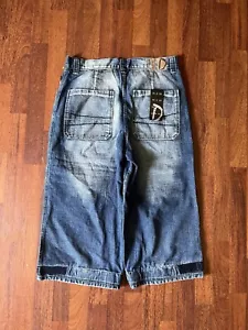 Vintage y2k baggy jeans dtek wide leg pipes big pockets JNCO skater 34x22 - Picture 1 of 6