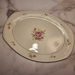 Grant Crest, fine china, Victorian rose, large platter - Picture 1 of 7