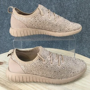 Aldo Shoes Womens 8.5 Vallota Rose Gold Casual Slip On Sneakers Pink Low Top - Picture 1 of 10