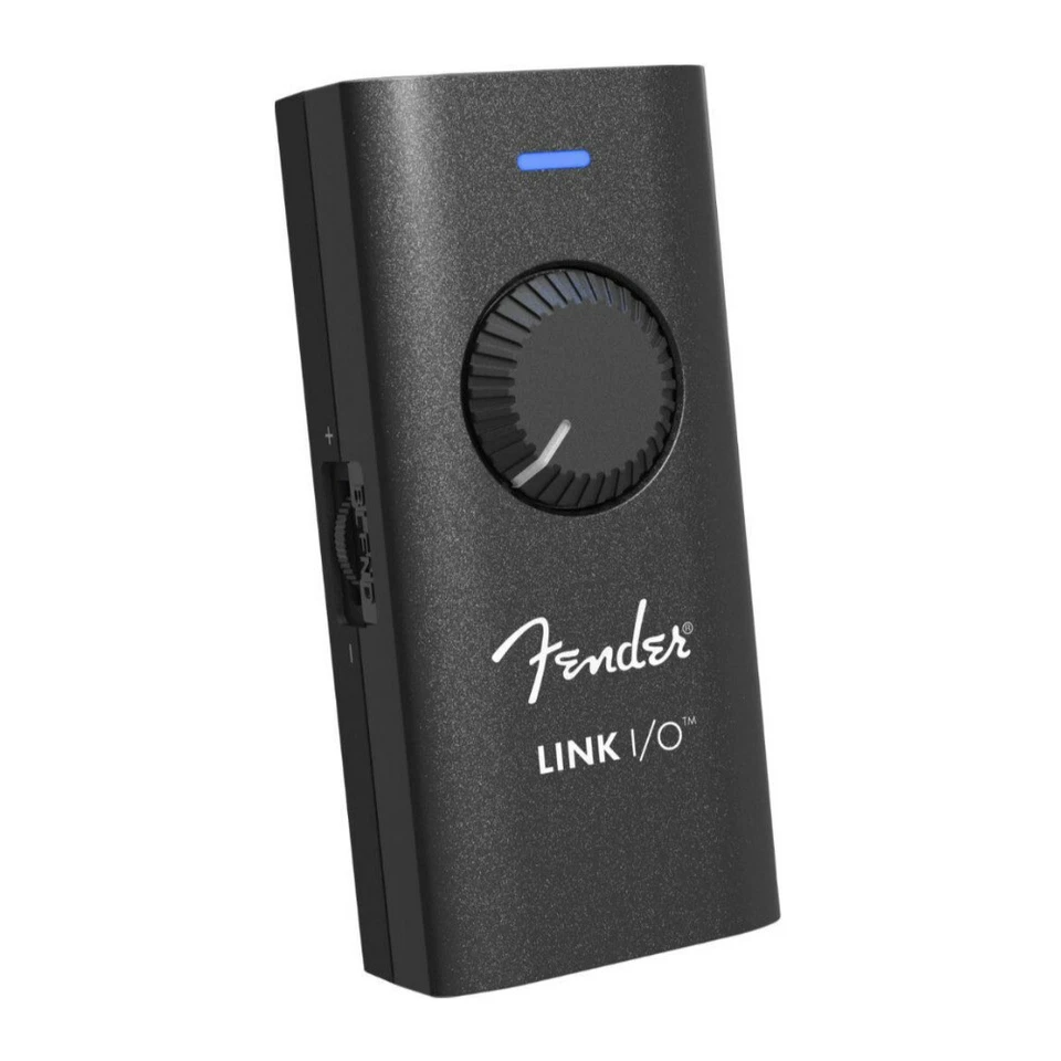 Fender Link I O Black Audio Interface with Input Meter and Mix Control - Image 1 of 4