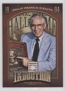 2013 Panini Cooperstown Collection Induction Phil Rizzuto #4 HOF