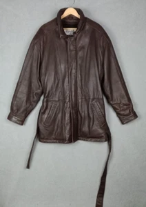 Pelle Studio Wilson's Leather Size XL Full Zip Lined Brown Leather Jacket - Picture 1 of 19