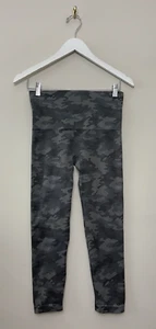 Spanx Camo Leggings Women’s Large Green Seamless Slim Army Print Stretch Pants - Picture 1 of 3