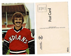 1975 Carte postale émise par l'équipe indienne Don Hood Cleveland