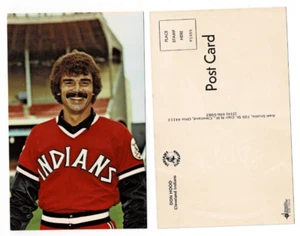 1975 Don Hood Cleveland Indians Team ausgestellte Postkarte - Bild 1 von 1