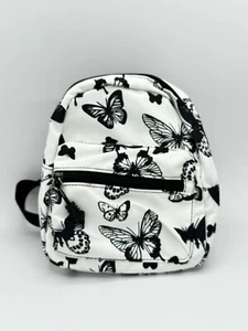 Butterfly Backpack Black And White Theme - Picture 1 of 9