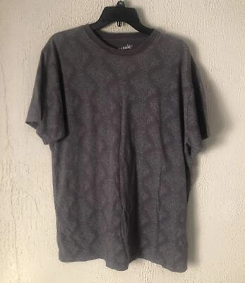 Camiseta Pullover Burnside Para Hombre Gris 100% Algodón Cuello Redondo Manga Corta Talla XL Foto 1 de 4
