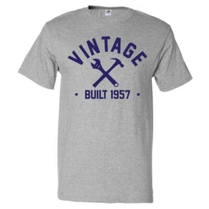 68th Birthday Gift T shirt 68 Years Old Present 1957 Tools Tee - Picture 1 of 1
