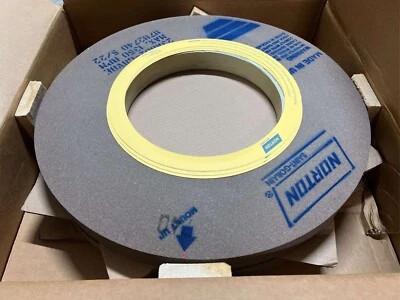 Norton 24″ × 2″ × 12″ Resin Vitrified Grinding Wheel – 23A802-G8VBE (NEW) - Image 1 of 3