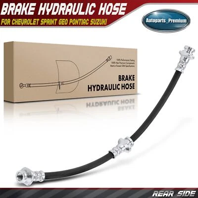 Manguera hidráulica de freno trasero izquierdo o derecho para Chevrolet Sprint Geo Pontiac Suzuki Foto 1 de 4