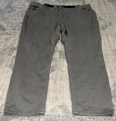 Liz Claiborne Woman’s Sara Slim Leg Mid Pants Gray-Beige Plus 28W Tummy Control - Image 1 of 4