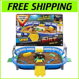 Monster Dirt Arena 24-Inch Playset with 2lbs of Realistic Monster Dirt - Picture 1 of 12