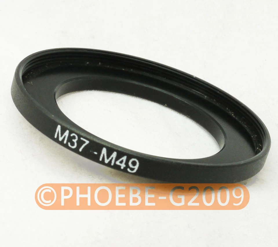 37mm-49mm 37-49 mm 37 to 49 Step Up Filter Ring Adapter - Image 1 of 1