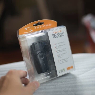 Serfas TSL-100 100 Lumens LED Bicycle Handlebar Headlight USB Charging Free P&P! - Image 1 of 4