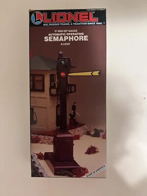 Lionel O No.6-12727 Automatic Operating Semaphore Signal Sign - Image 1 of 4