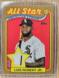 Luis Robert Gold 2024 Topps Series 2 AL All Star Relic Patch /50 White Sox - Picture 1 of 2