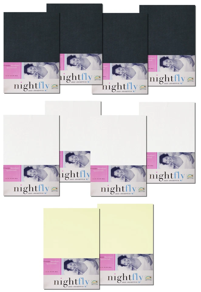 10er SET Wasserbett Microfaser Bettlaken Spannbettlaken Spannbetttuch Bett Laken - Bild 1 von 2