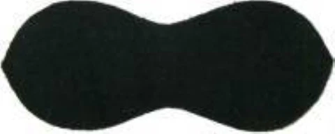 BLACK LEATHER Trunk Strap Keeper lid lifter chest antique handle vintage old Cover
