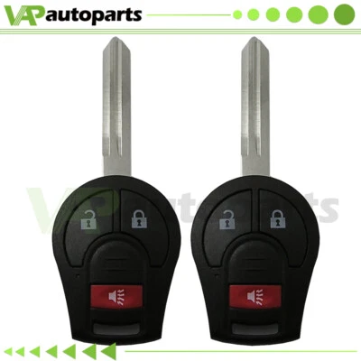 2 piezas para Nissan 2017 2018 2019 para Versa Note mando a distancia para coche llavero de entrada sin llave Foto 1 de 4