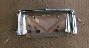 1964 Cadillac Rear License Plate Chrome Surround Vintage OEM No Cracks! - Bild 1 von 10