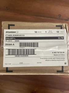 Sylvania 20584 FT40DL/830/RS/ECO 40W T5 Single Tube 4-Pin 2G11 3000K Warm White - Picture 1 of 6