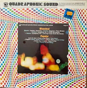 Quadraphonic Sound Test LP-Classical Side 1-Joan Baez & Others Side 2-SEALED - Foto 1 di 2
