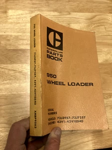 CAT CATERPILLAR 950 WHEEL LOADER PARTS CATALOG MANUAL BOOK 73J - Picture 1 of 2