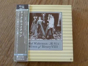 Rick Wakeman: "Six Wives of Henry VIII" Japan Mini-LP SHM CD+DVD UICY-76992 [QSM - Picture 1 of 2