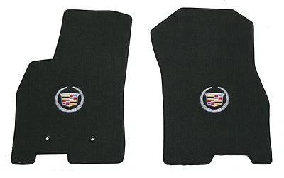 Alfombrillas LLOYD Classic Loop ÉBANO con logotipos 2008 a 2011 Cadillac DTS Foto 1 de 4