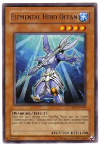 YUGIOH • Oceano Eroe Eroe Elementale Ocean Hero • RARA - Foto 1 di 1