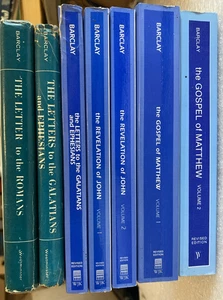 William Barclay NT Commentary Set • Theology • Christian Study • 7 Volumes - Picture 1 of 18