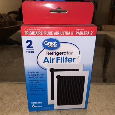 Filtros de aire para refrigerador Frigidaire PureAir Ultra II de gran valor (PAULTRA2) 2pk Foto 1 de 3